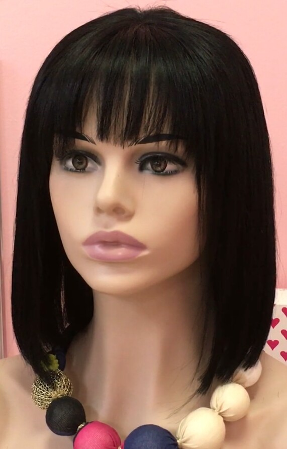 Peluca natural CLEO color 1# TOP TUL