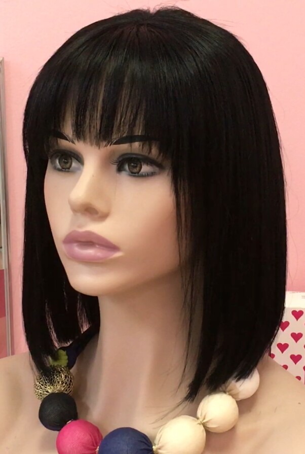 Peluca natural CLEO color 1# TOP TUL