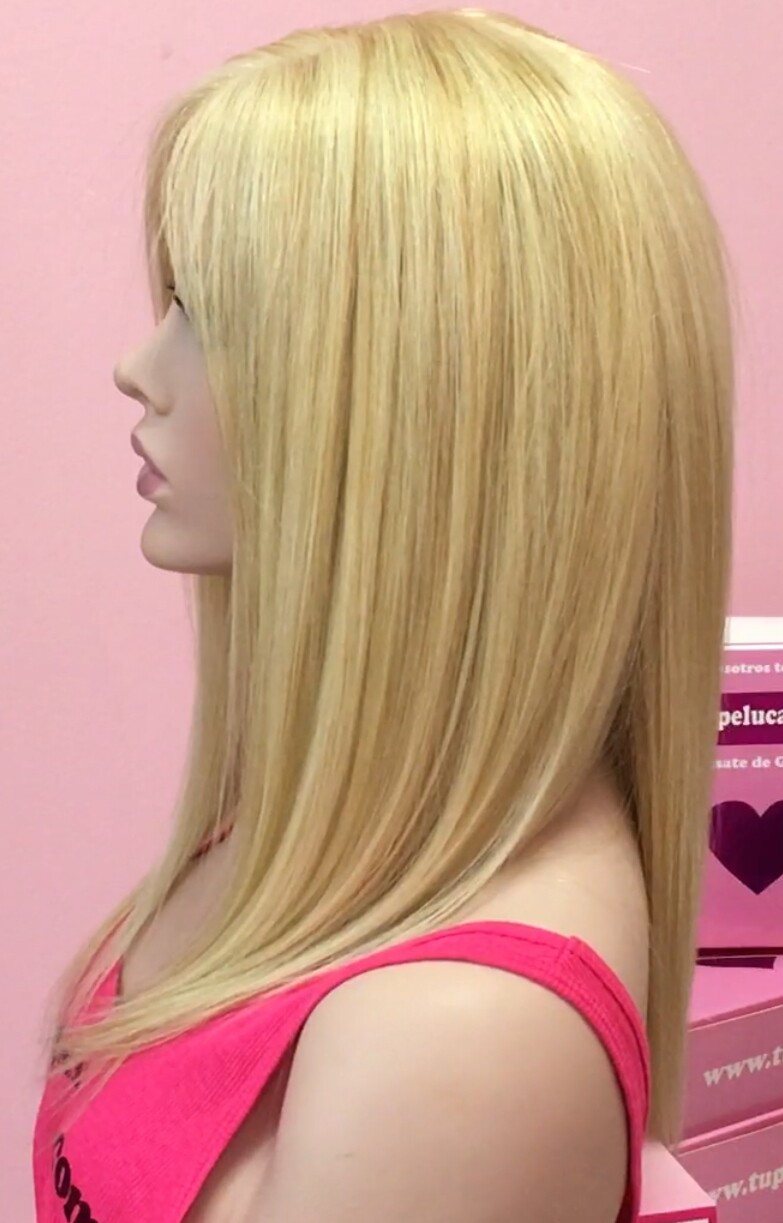 Peluca cabello natural Clara RAYA de TUL color 18H613