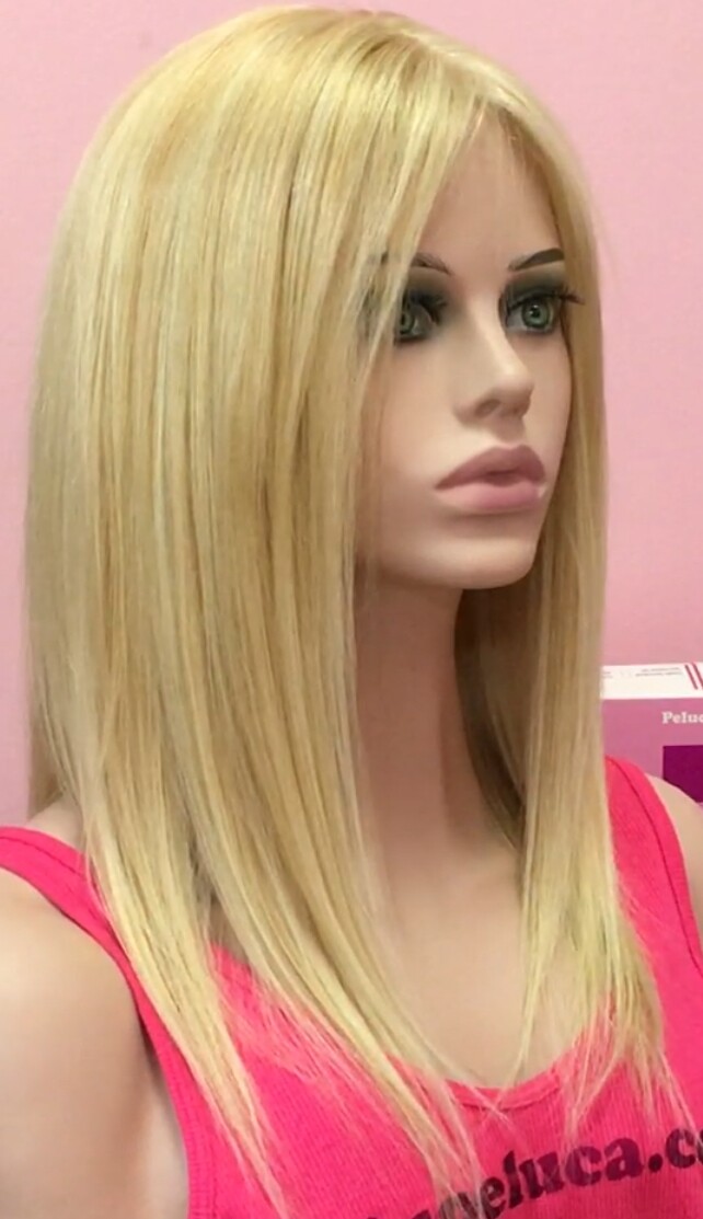 Peluca cabello natural Clara RAYA de TUL color 18H613