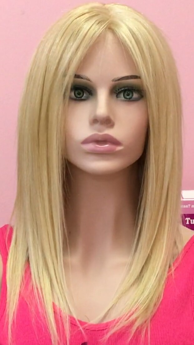 Peluca cabello natural Clara RAYA de TUL color 18H613