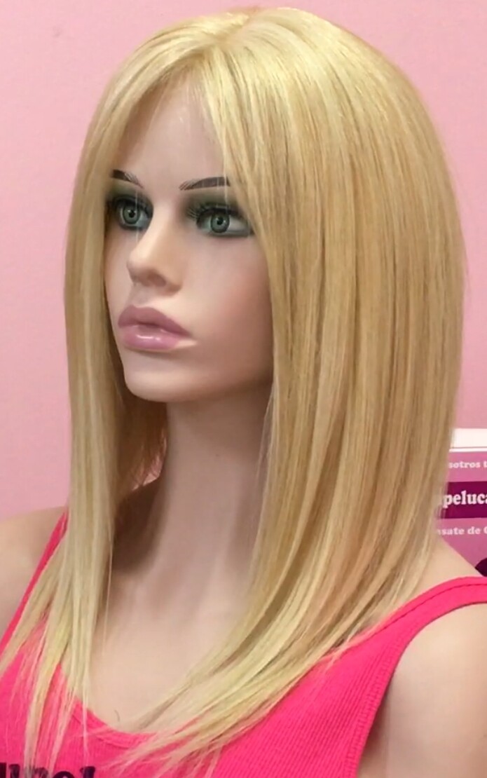 Peluca cabello natural Clara RAYA de TUL color 18H613