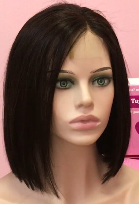 Peluca natural MINAUTI color 1B/2 RAYA TUL transaprente