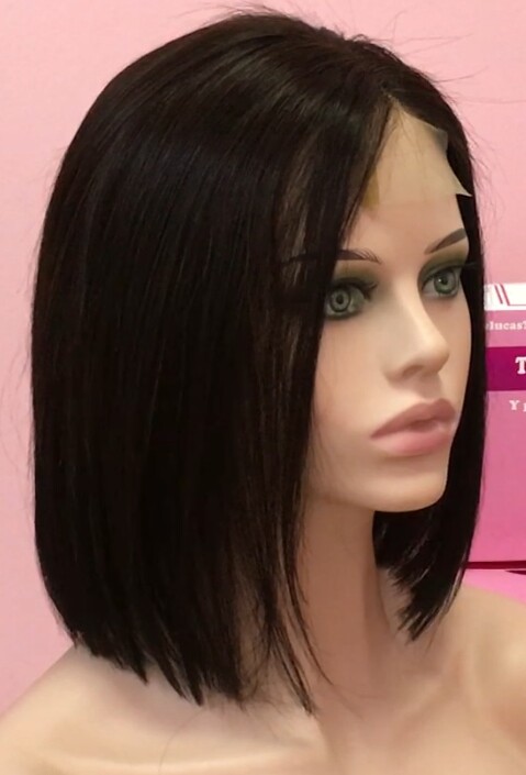 Peluca natural MINAUTI color 1B/2 RAYA TUL transaprente