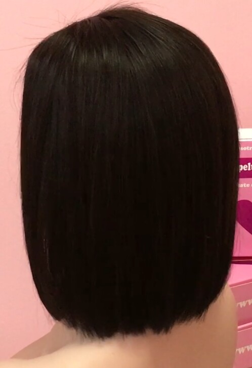 Peluca natural MINAUTI color 1B/2 RAYA TUL transaprente