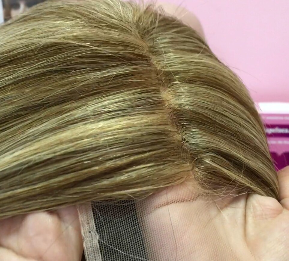 Peluca natural MINAUTI color 6H16 RAYA TUL