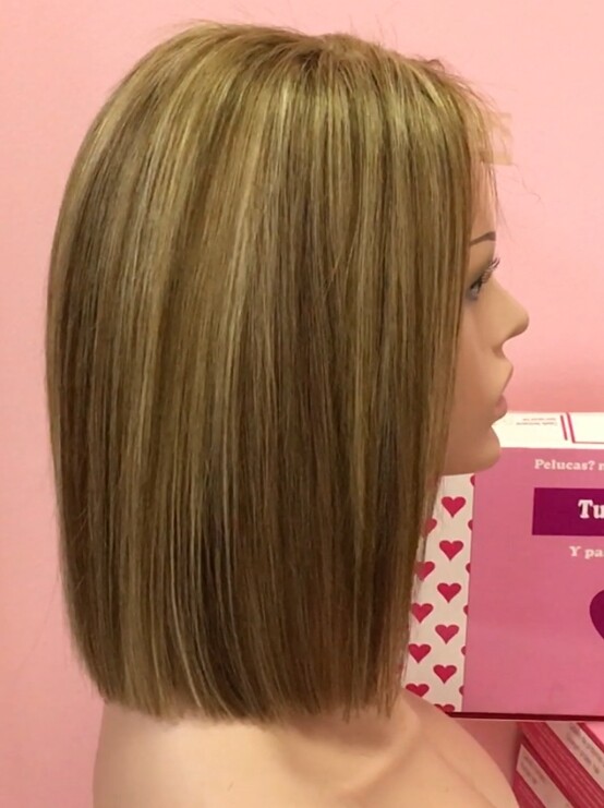 Peluca natural MINAUTI color 8H613 R 7 TOP TUL