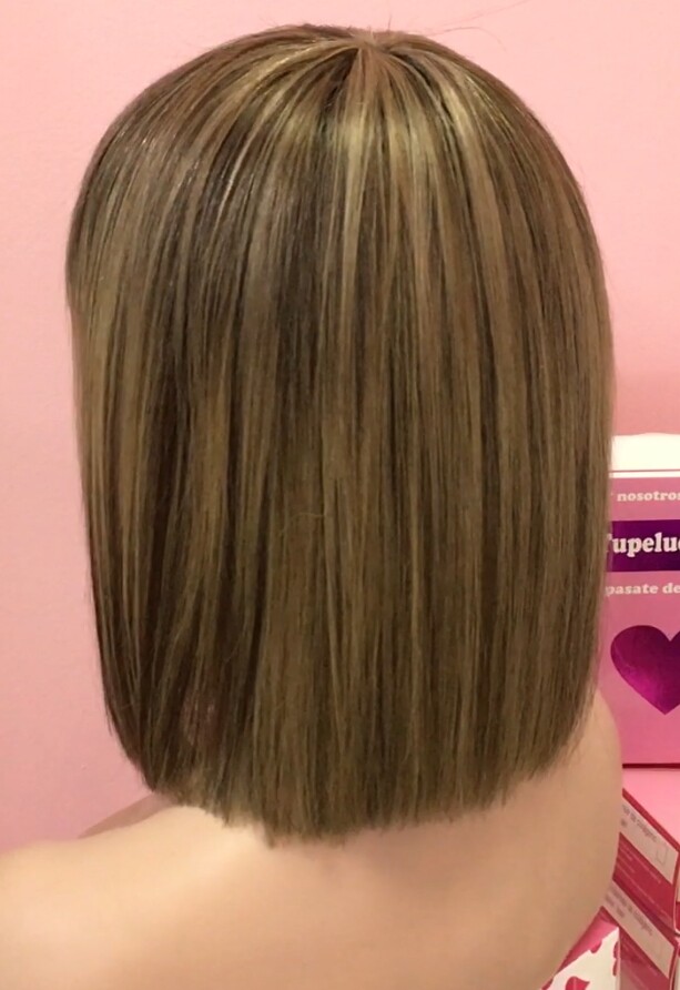 Peluca natural CLEO color 2H18 confecc. a maquina