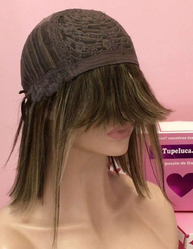 Peluca natural CLEO color 2H18 confecc. a maquina