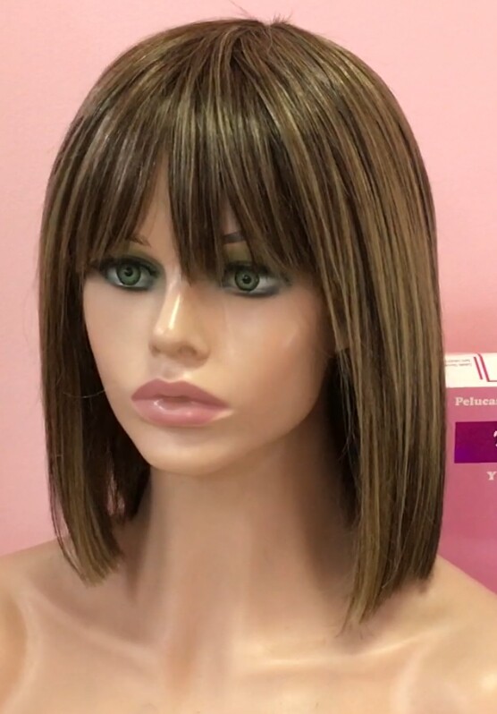 Peluca natural CLEO color 2H18 confecc. a maquina