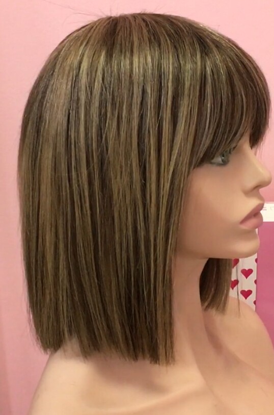 Peluca natural CLEO color 2H18 confecc. a maquina