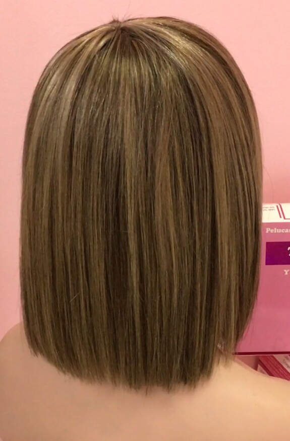 Peluca natural CLEO color 2H18 confecc. a maquina