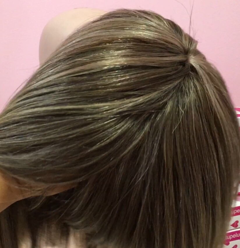 Peluca natural CLEO color 2H18 confecc. a maquina