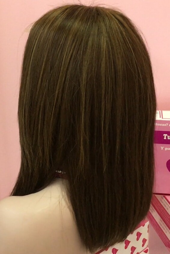 Peluca natural Melisa color 2h6 TOP  TUL