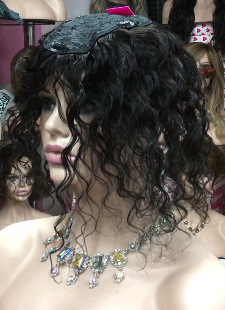 Voluminador natural RIZADO MINI BELINDA 18 PULGADAS color 1