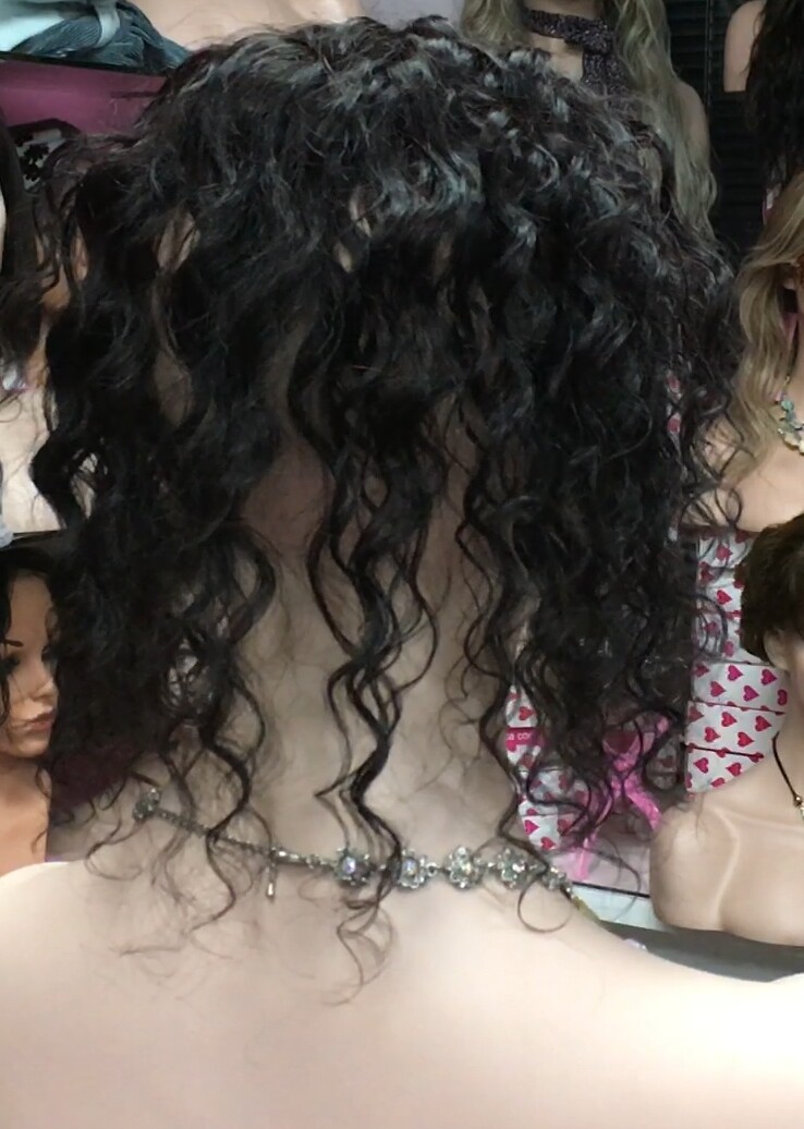 Voluminador natural RIZADO MINI BELINDA 18 PULGADAS color 1