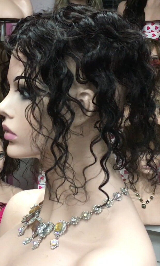 Voluminador natural RIZADO MINI BELINDA 18 PULGADAS color 1