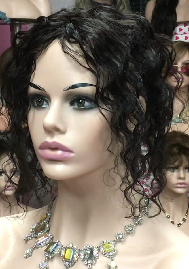 Voluminador natural RIZADO MINI BELINDA 18 PULGADAS color 1