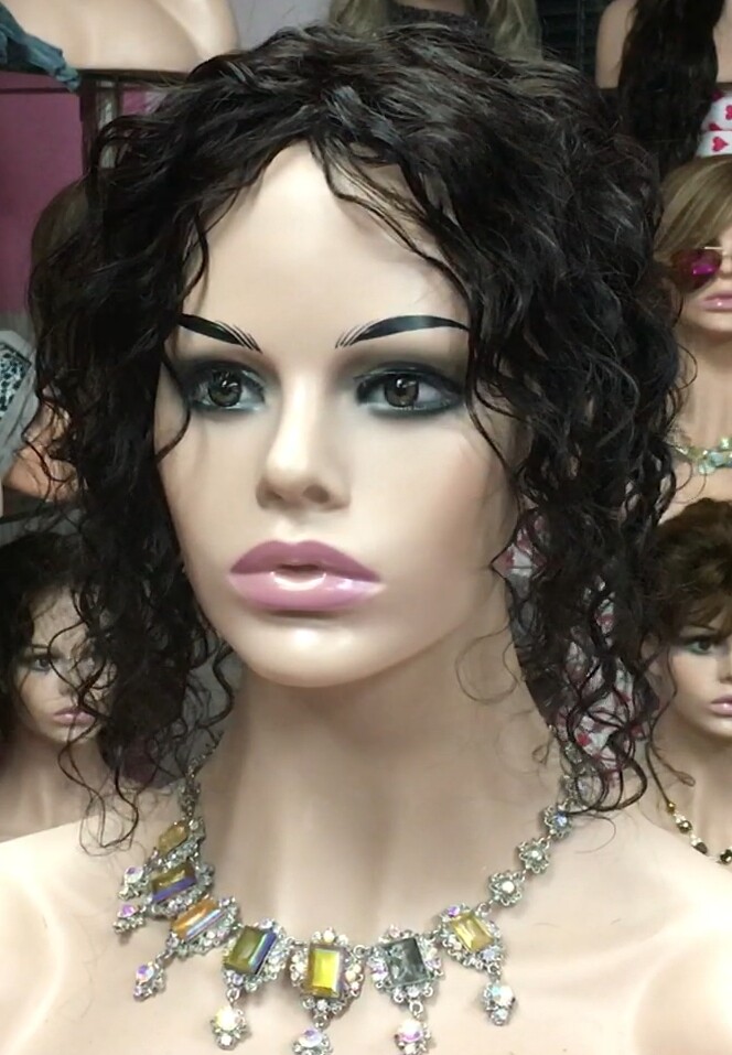 Voluminador natural RIZADO MINI BELINDA 18 PULGADAS color 1