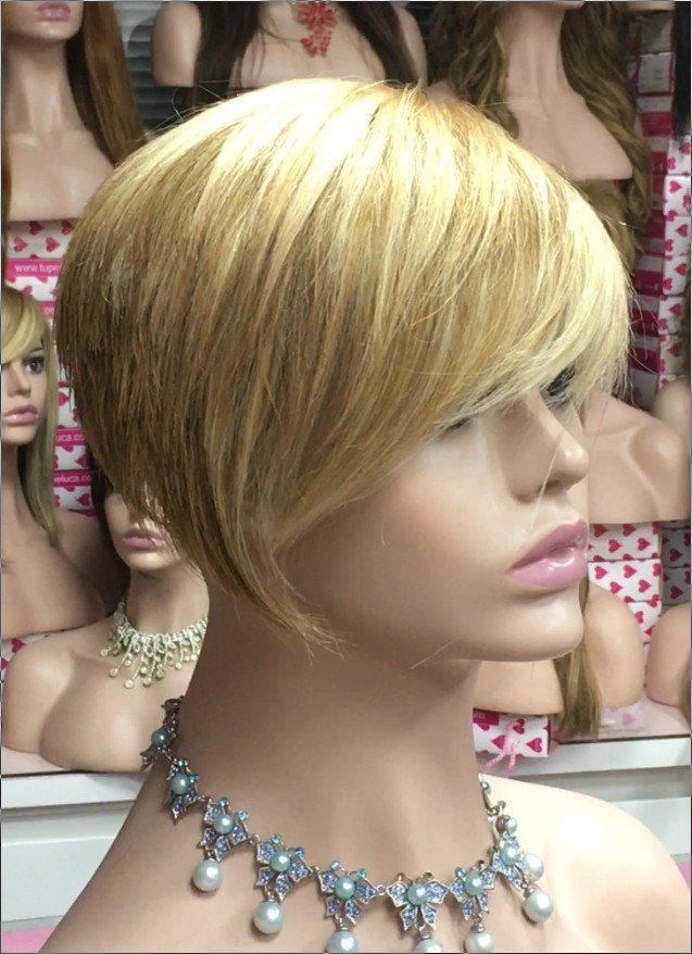 Voluminador natural SUSY color 27H613 raya de tul transaprente