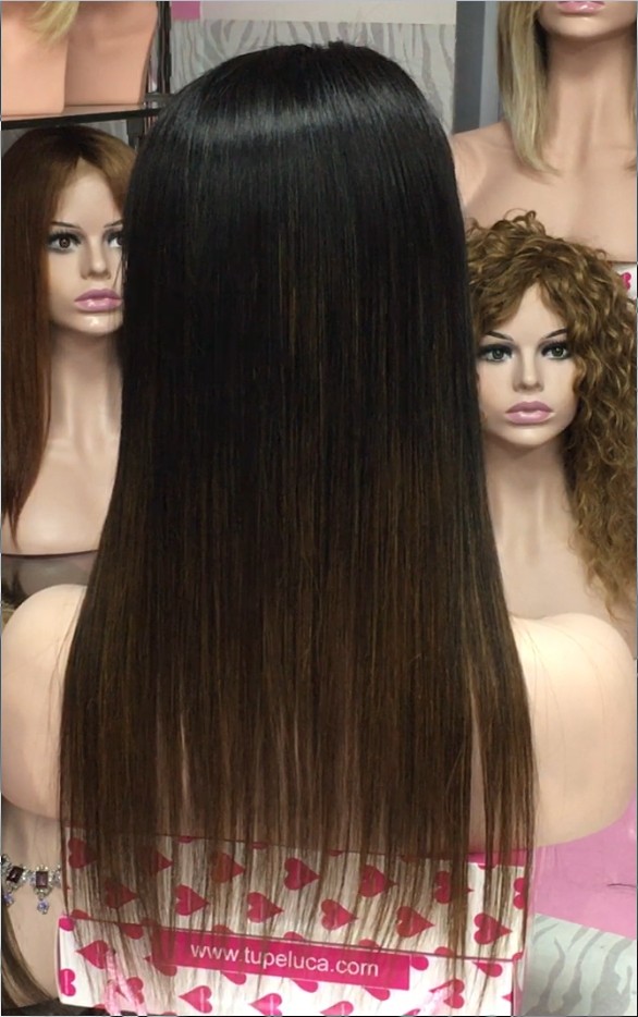 Voluminizador natural LYDIA color 2T4 TOP de tul ENTERO