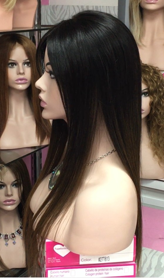 Voluminizador natural LYDIA color 2T4 TOP de tul ENTERO