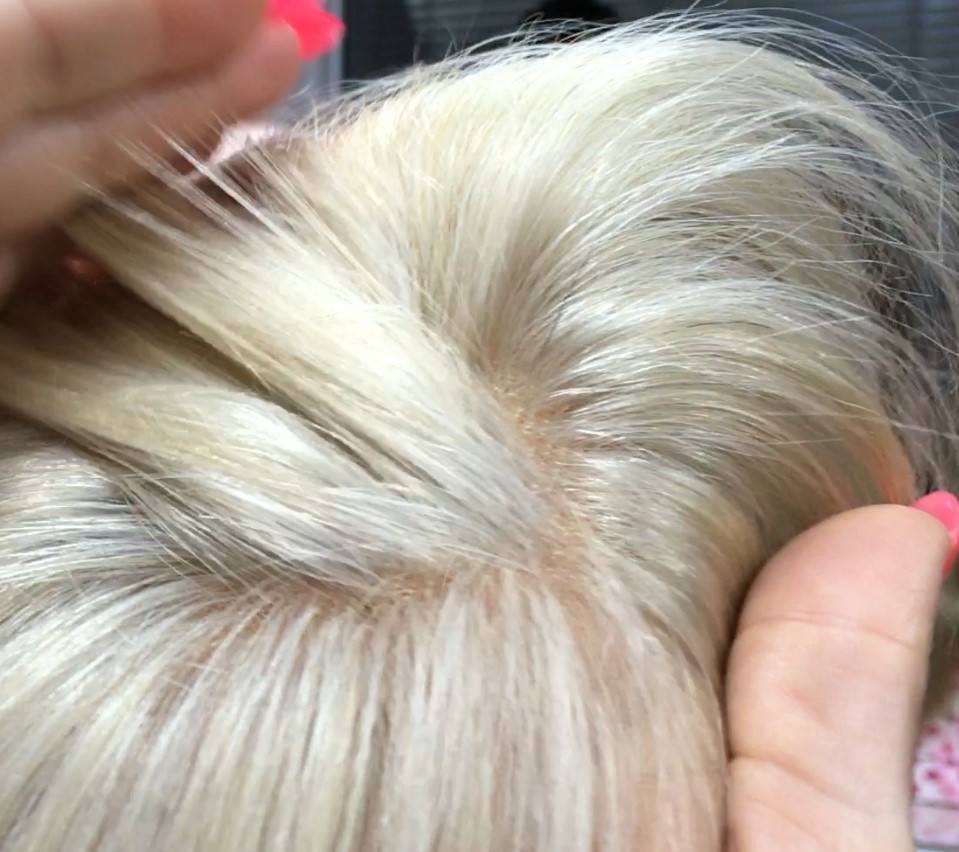 Voluminador natural MARION color 613 Plata tul entero
