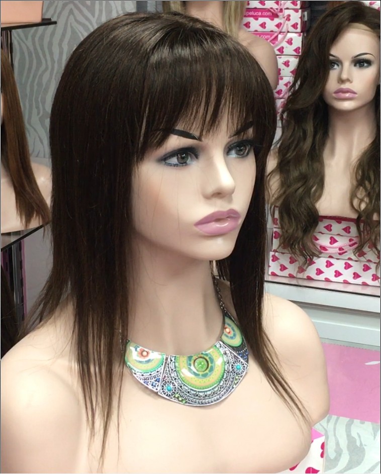 Voluminador natural MERCE color 4 Top de Tul  ENTERO transparente