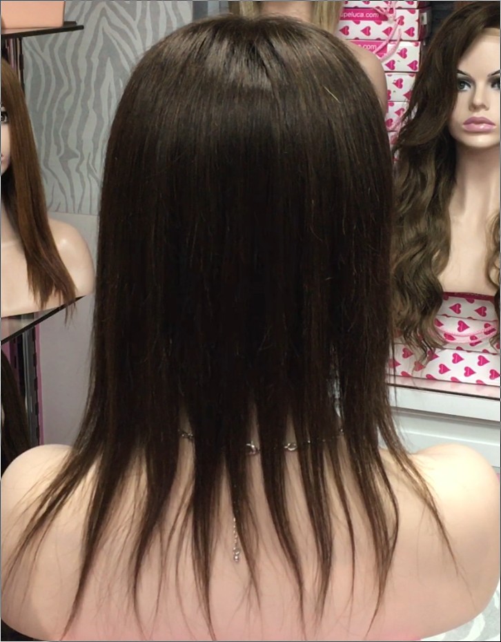 Voluminador natural MERCE color 4 Top de Tul  ENTERO transparente