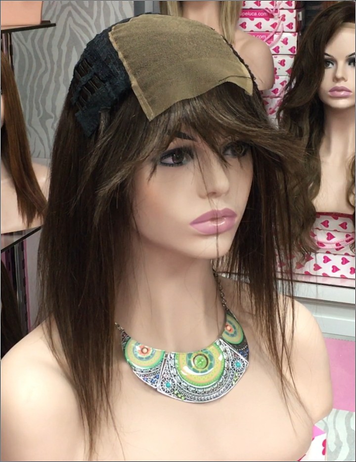 Voluminador natural MERCE color 4 Top de Tul  ENTERO transparente