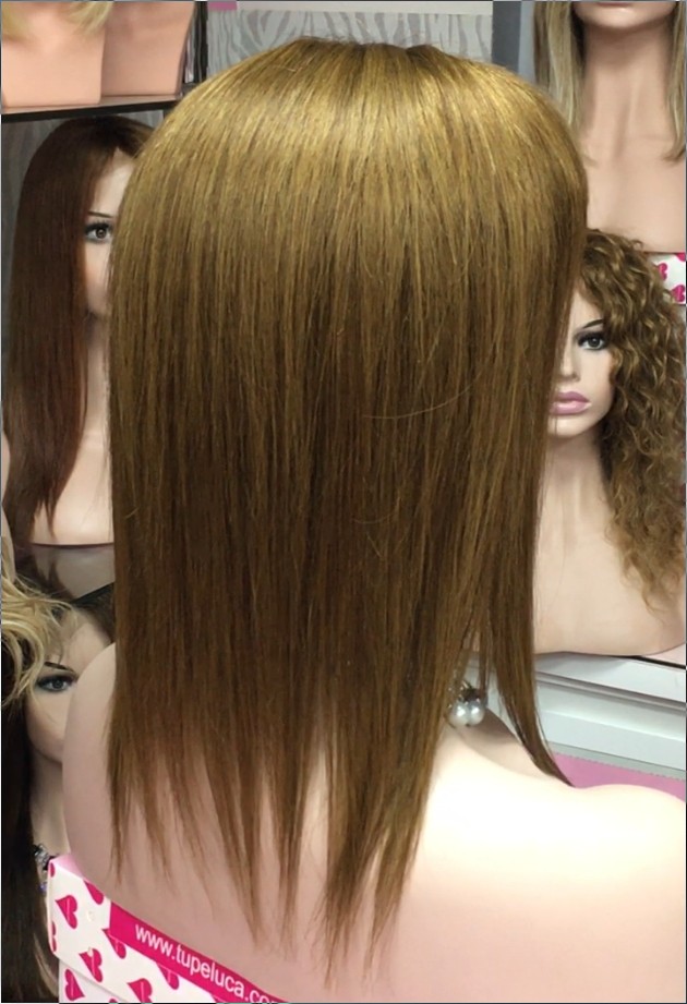 Voluminador natural MERCE color 8 Top de Tul  ENTERO transparente