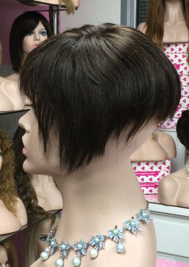 Voluminador natural SUSY color 2 raya de tul transaprente