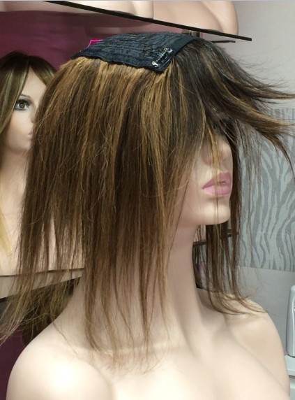 Voluminador natural BELINDA color 2R4H5 ( conf. maquina)