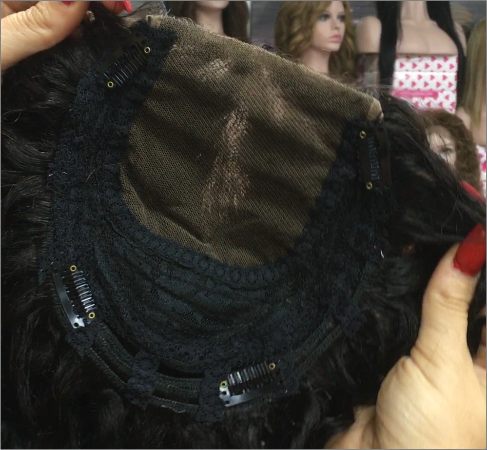 Voluminizador natural rizado ADELA color 2 Top de Tul entero