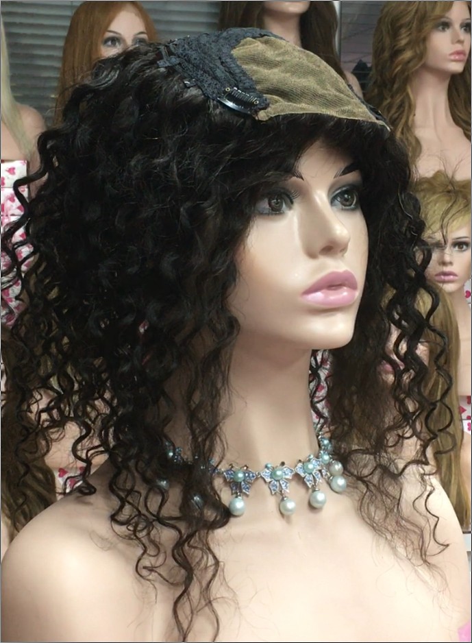 Voluminizador natural rizado ADELA color 2 Top de Tul entero