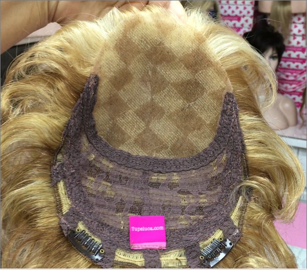 Voluminzador natural DEME color 27H613 Top + frontal de Tul