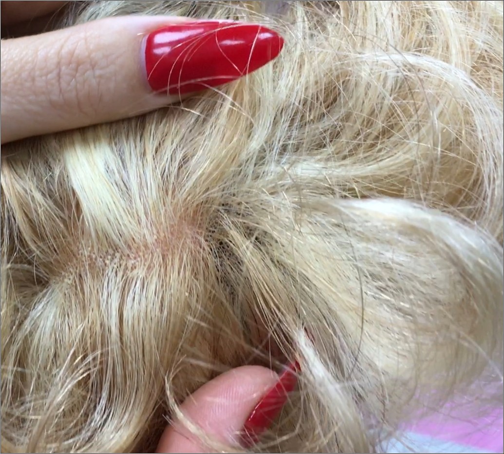 Voluminzador natural DEME color 27H613 Top + frontal de Tul
