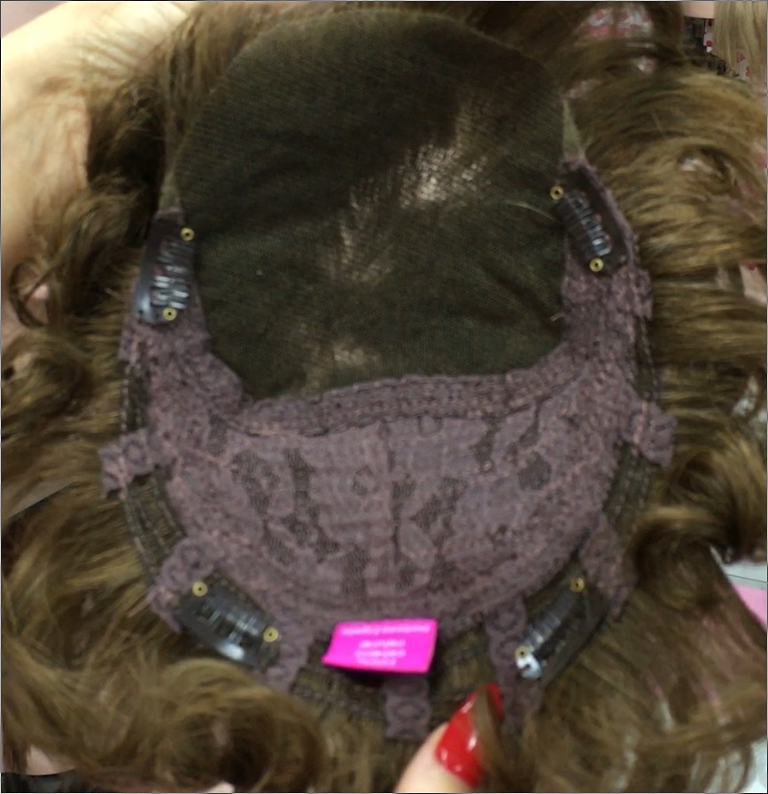 Voluminzador natural DEME color 8 Top + frontal de Tul
