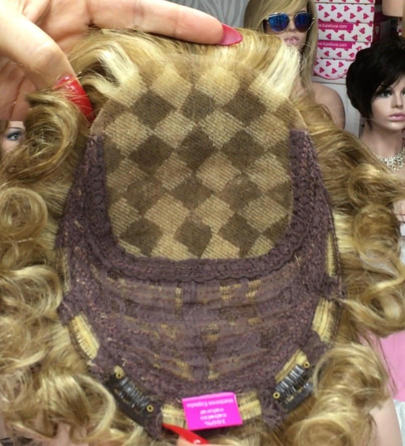 Voluminzador natural DEME color 8H613 Top + frontal de Tul