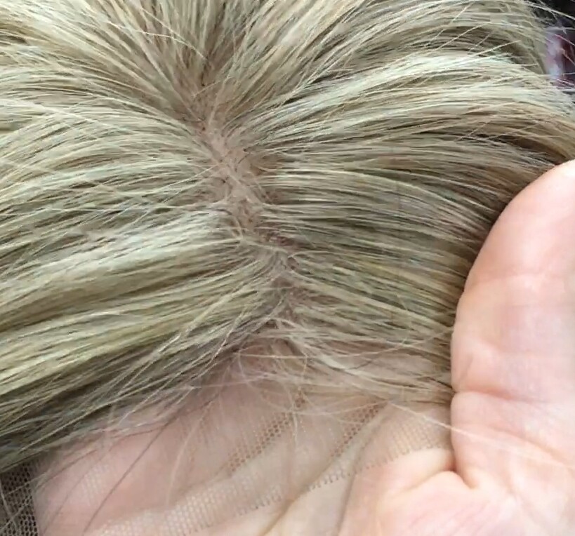 Voluminador natural ALBERTA acabado REDONDO 4 TOP TUL color 27/613