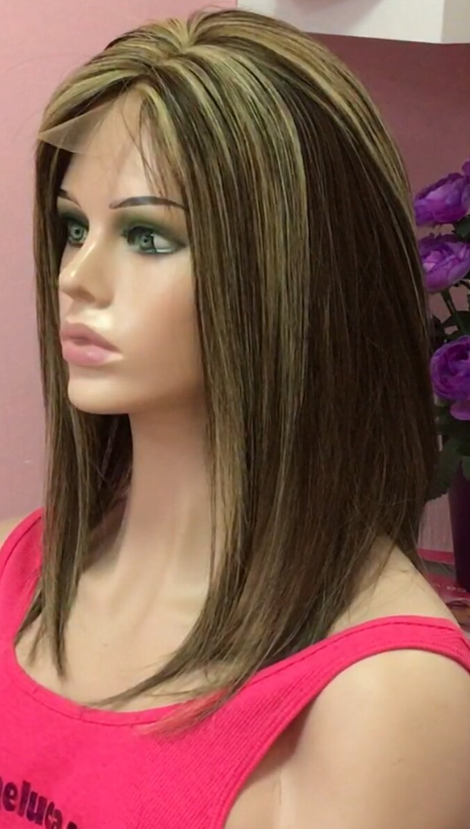 Peluca natural Melisa color 2H16 RAYA DE TUL