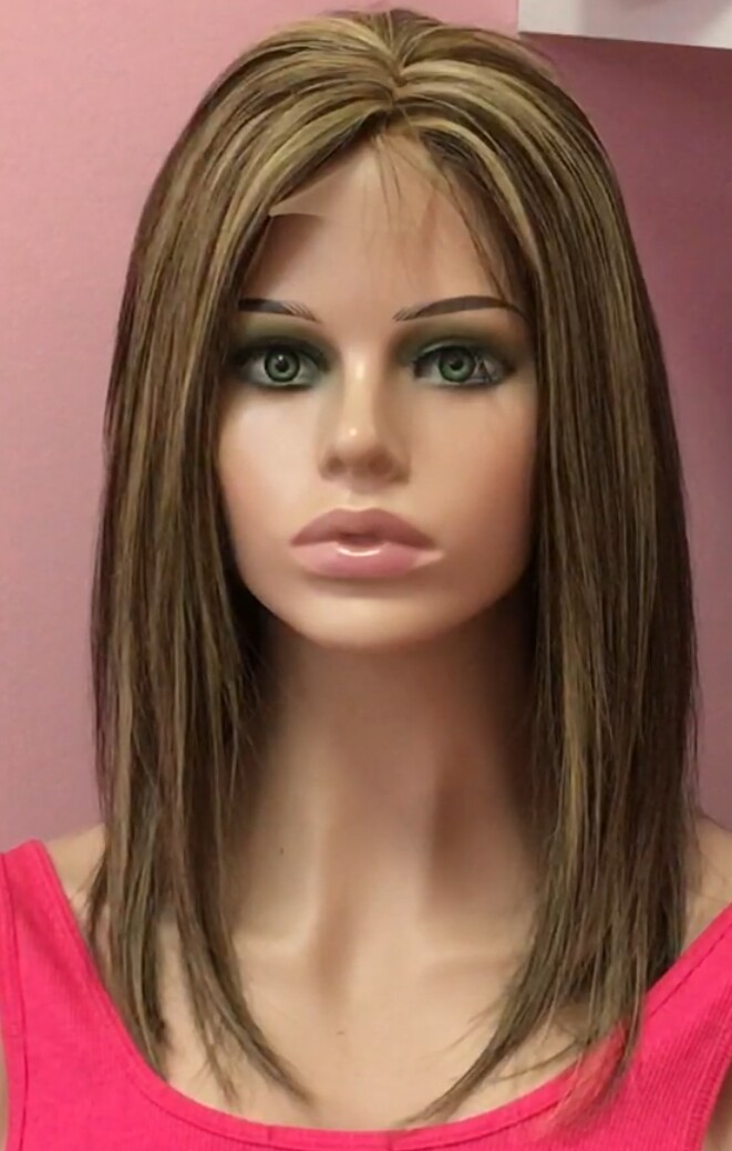 Peluca natural Melisa color 2H16 RAYA DE TUL