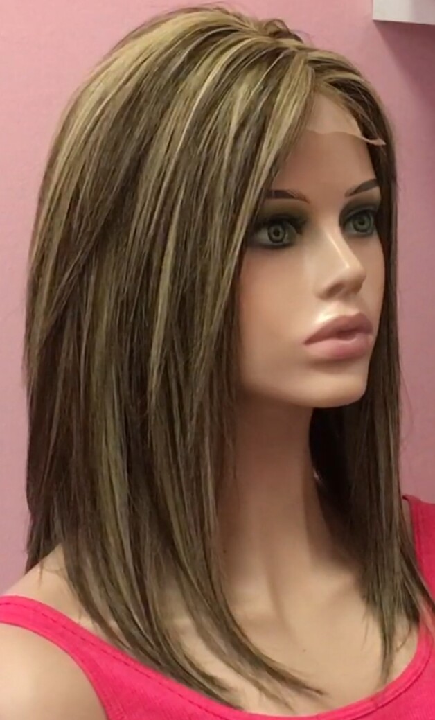 Peluca natural Melisa color 2H16 RAYA DE TUL