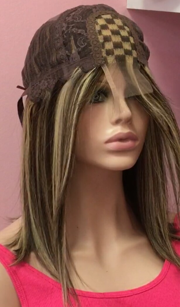 Peluca natural Melisa color 2H16 RAYA DE TUL