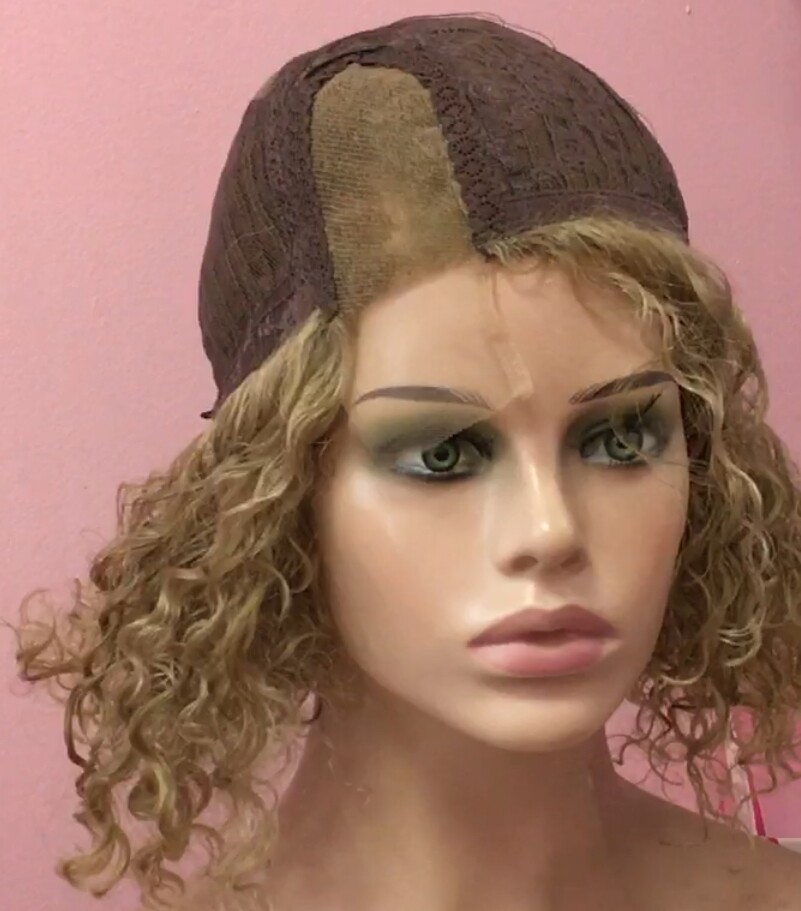 Peluca rizada cabello natural NINONA DIFUSOR color 18 RAYA TUL
