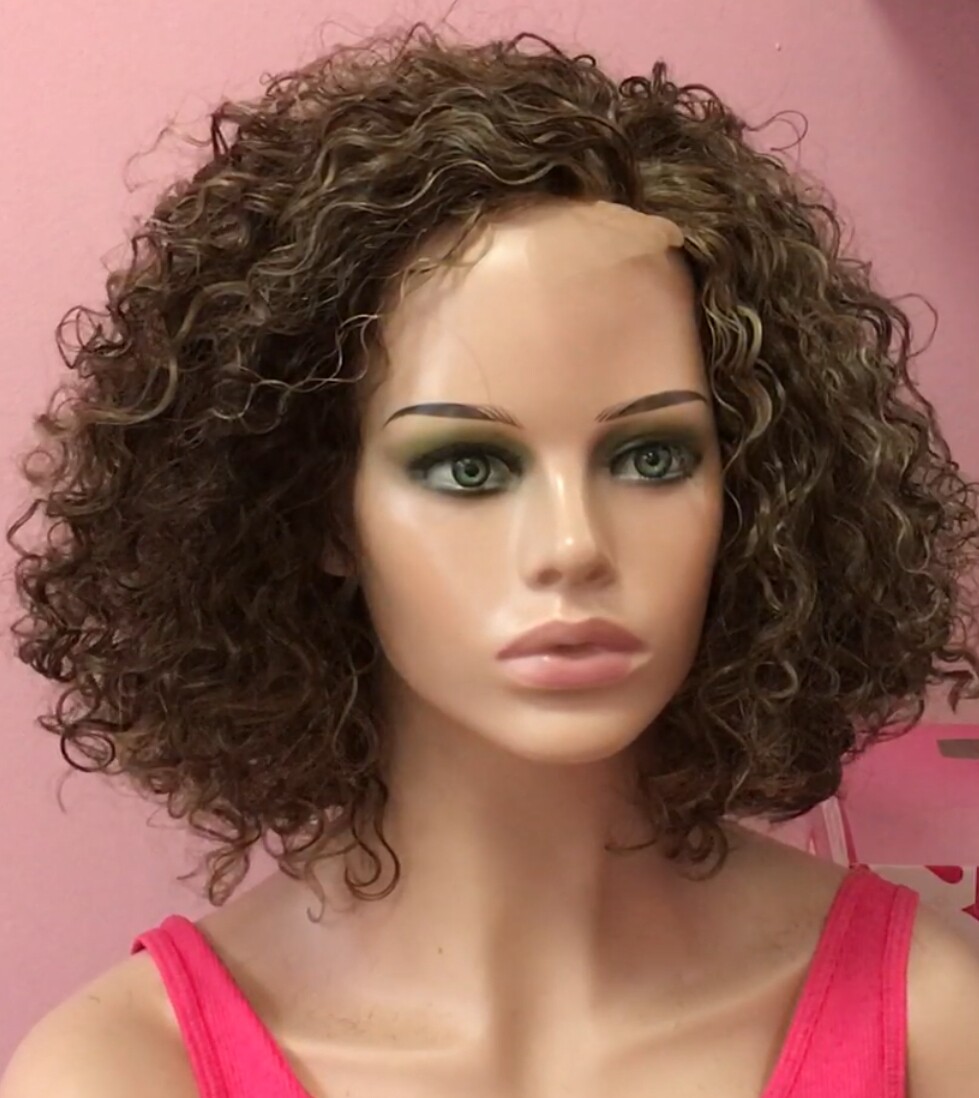 Peluca rizada cabello natural NINONA DIFUSOR color 2H18 RAYA TUL