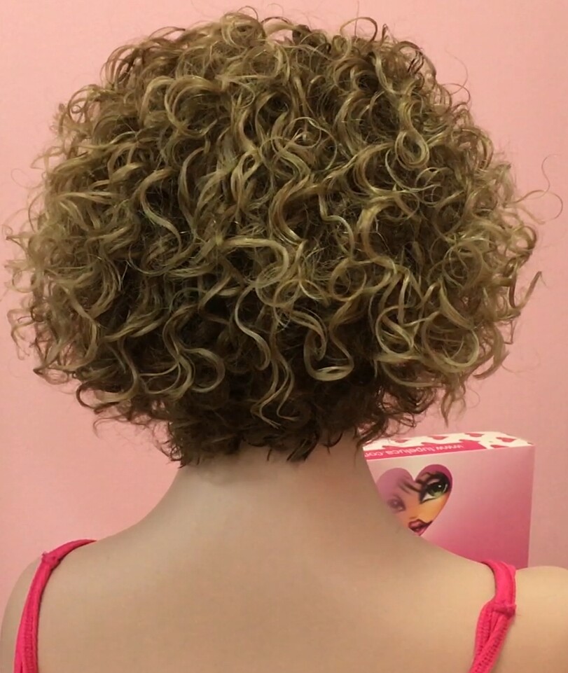 Peluca rizada natural AINHOA  6RAIZ18