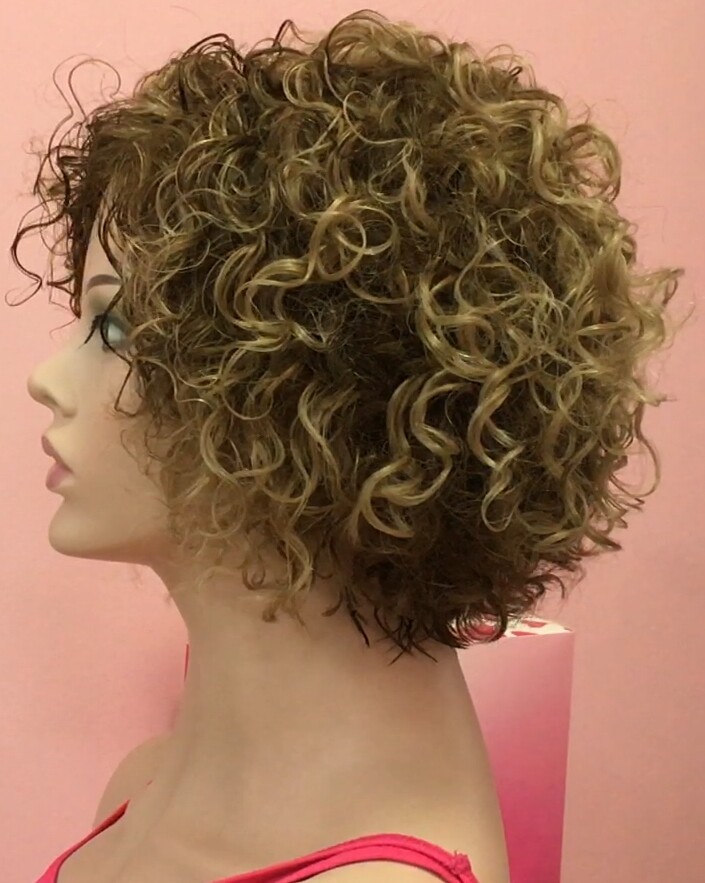 Peluca rizada natural AINHOA  6RAIZ18