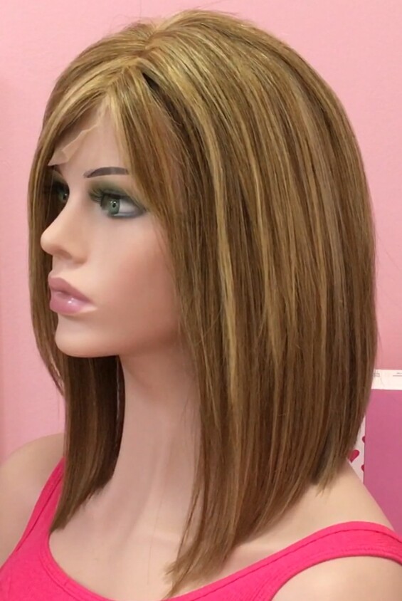 Peluca natural MELANIA color 6H16 RAYA TUL