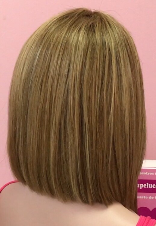 Peluca natural MELANIA color 6H16 RAYA TUL